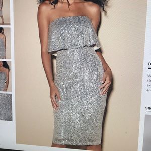 Brand new sequence Midi dress